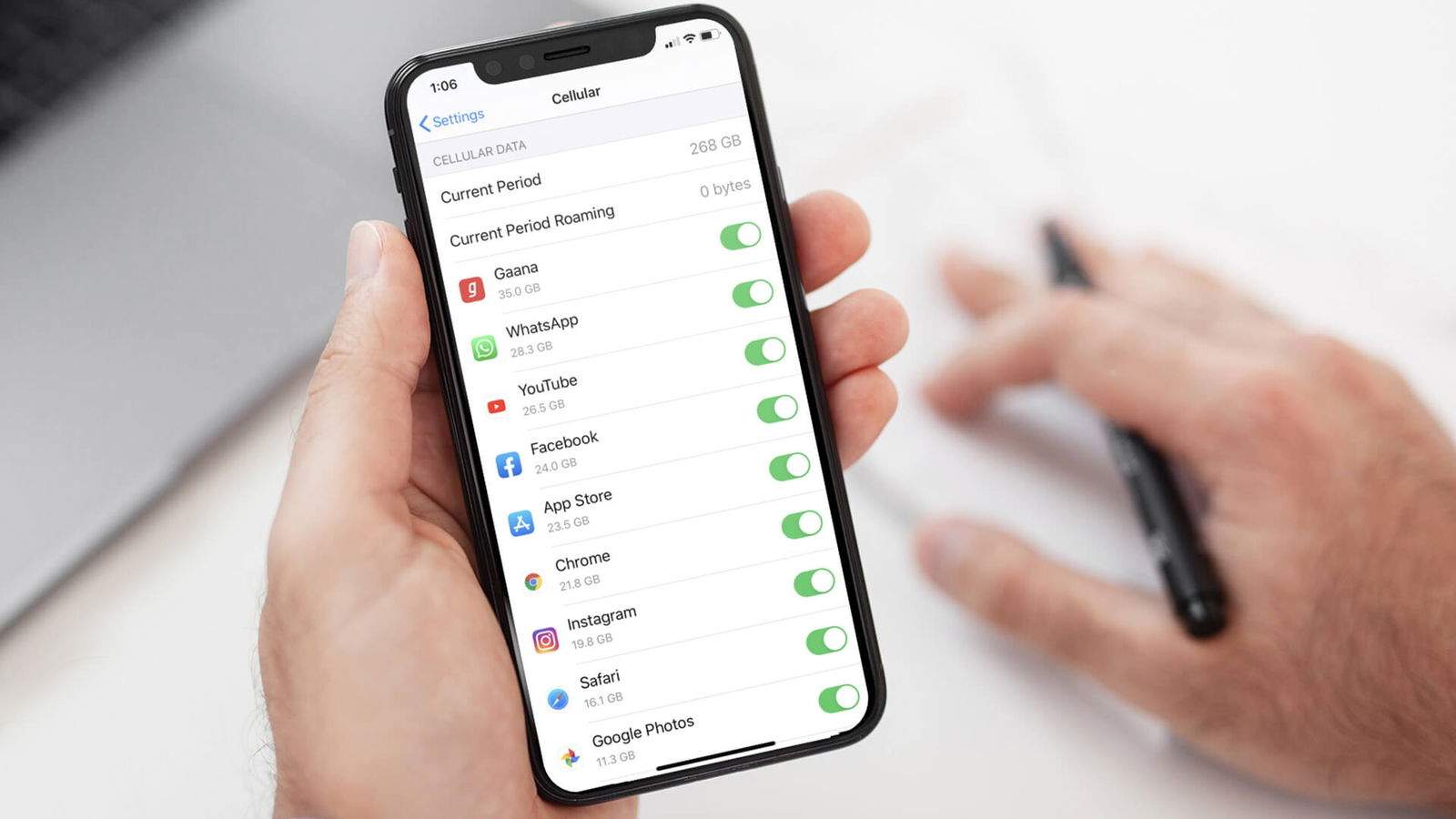 Com bloquejar l'accés a Internet a una aplicació a l'iPhone