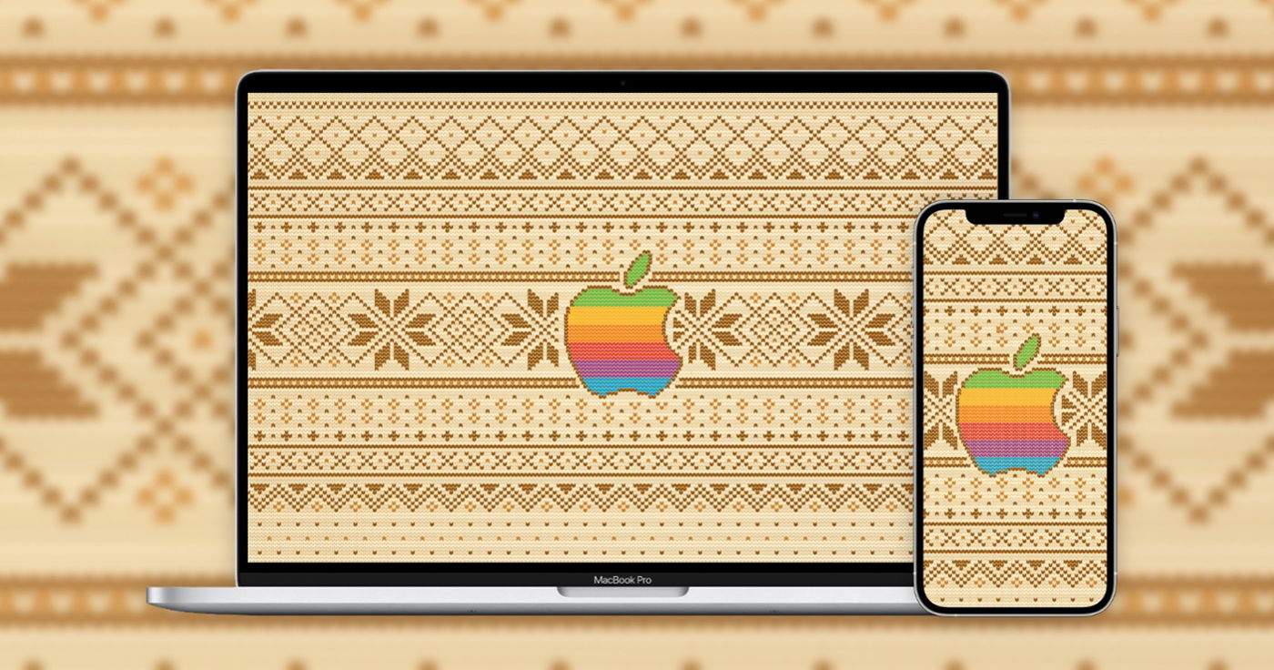 Celebra la Navidad con un wallpaper "ugly sweater" de Apple