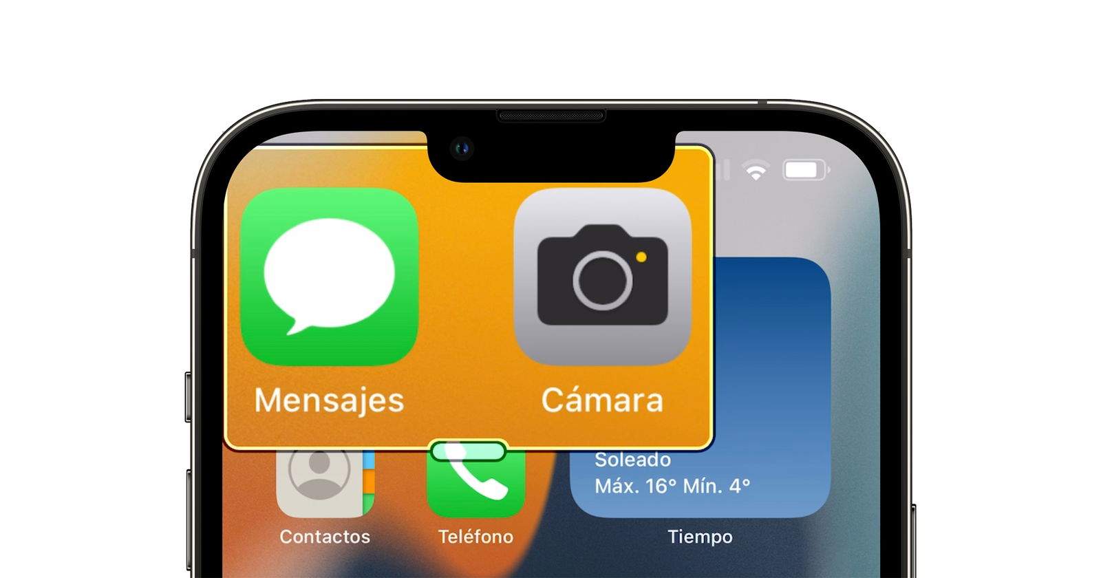 Com tenir una lupa a l'iPhone per fer zoom en una zona de la pantalla