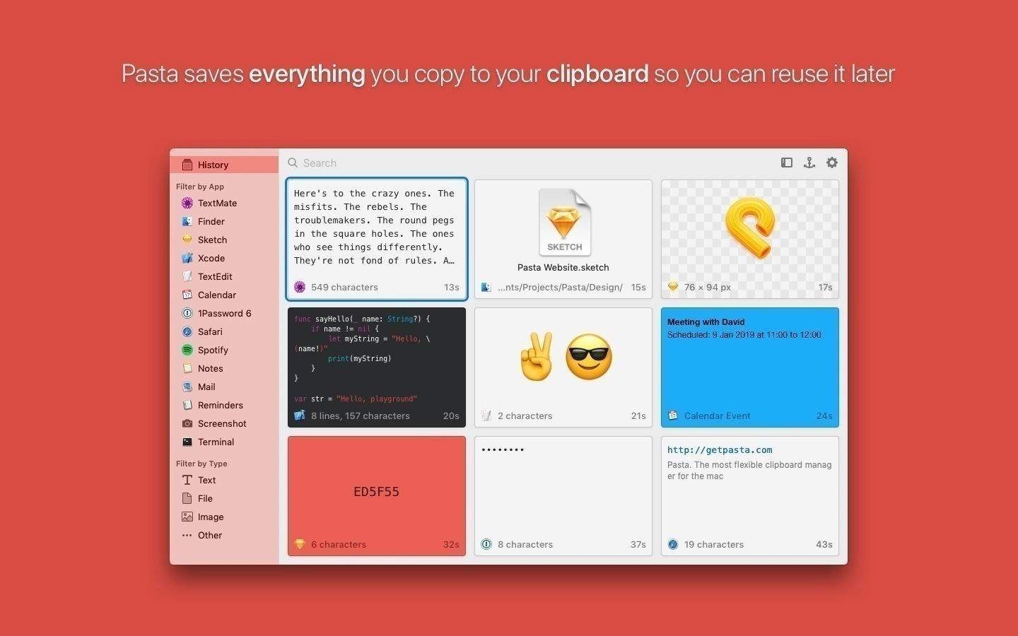 El millor porta-retalls per a macOS que et permet tenir un historial amb tot el copiat