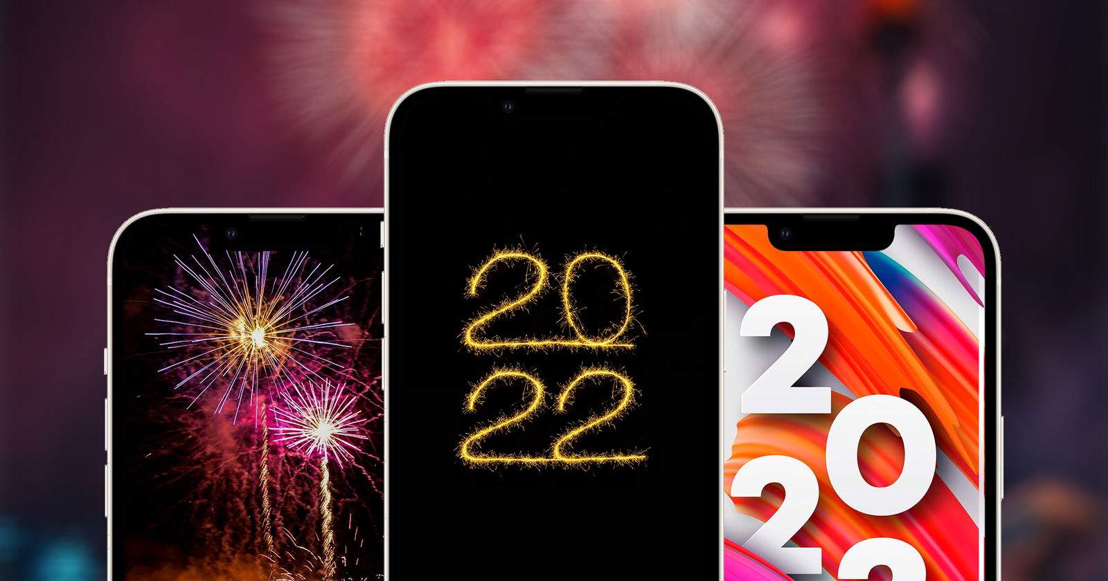 Els millors wallpapers de cap d'any i 2022