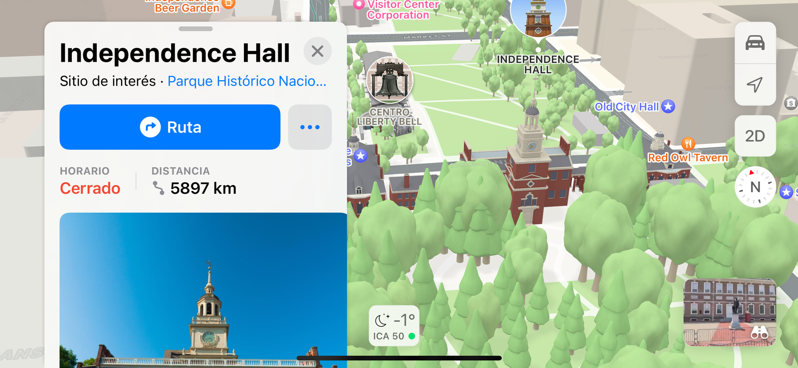 Els mapes 3D d'Apple Maps arriben a Filadèlfia
