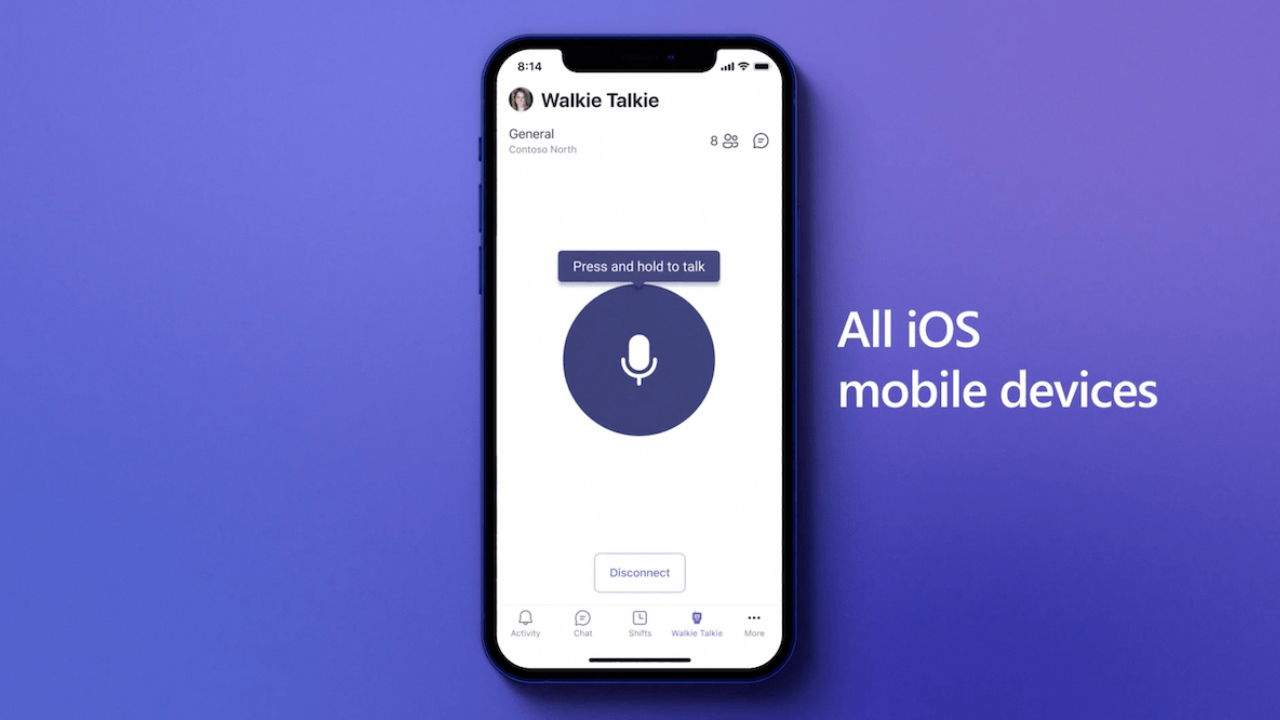 L'app de Microsoft Teams estrena una funció walkie-talkie