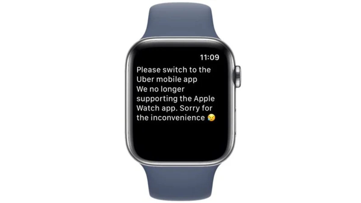 L'app d'Uber deixa de funcionar a l'Apple Watch