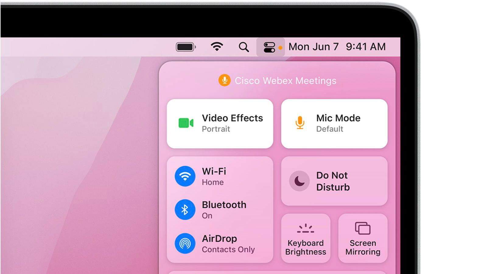 ¿Qué significa el punto naranja o verde que aparece en la barra de menús del Mac?