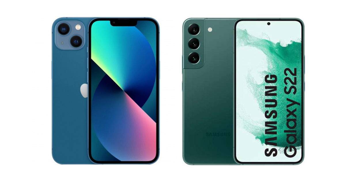 Comparativa: iPhone 13 vs Samsung Galaxy S22, quin és millor?