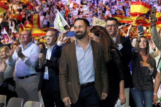 vox miting vistalegre abascal - efe