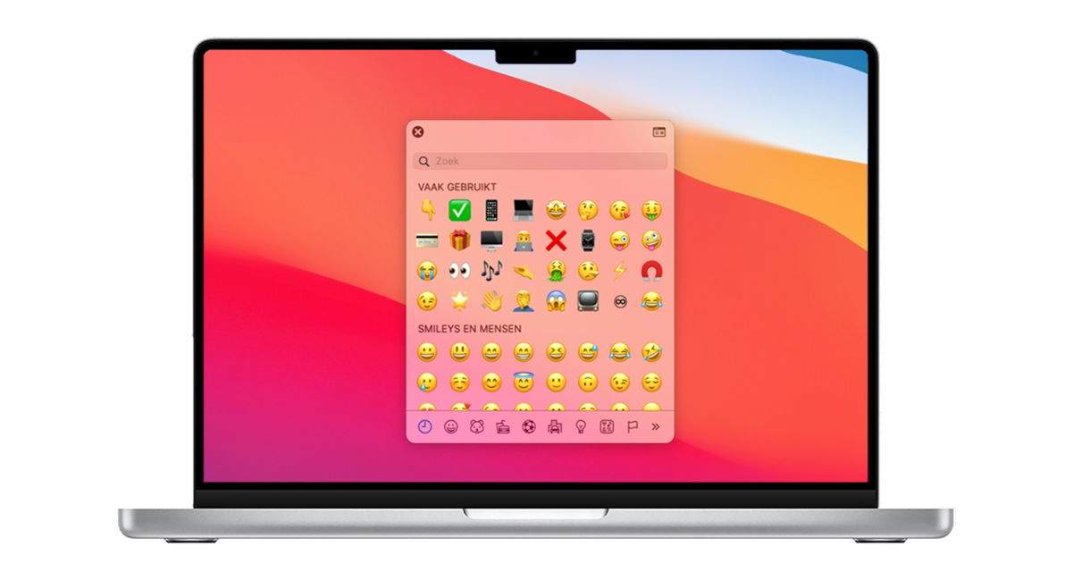 Cómo ver y usar los emojis en el Mac