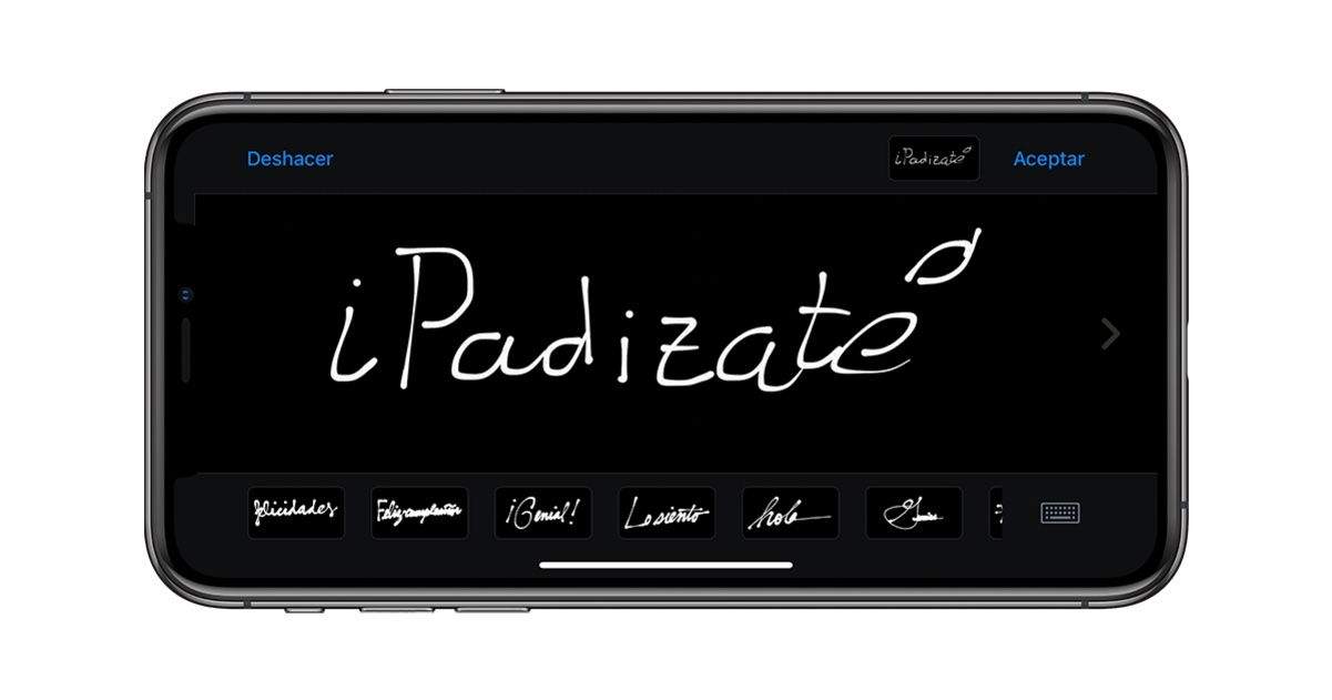 Truco de iMessage: cómo enviar notas escritas a mano desde el iPhone y el iPad