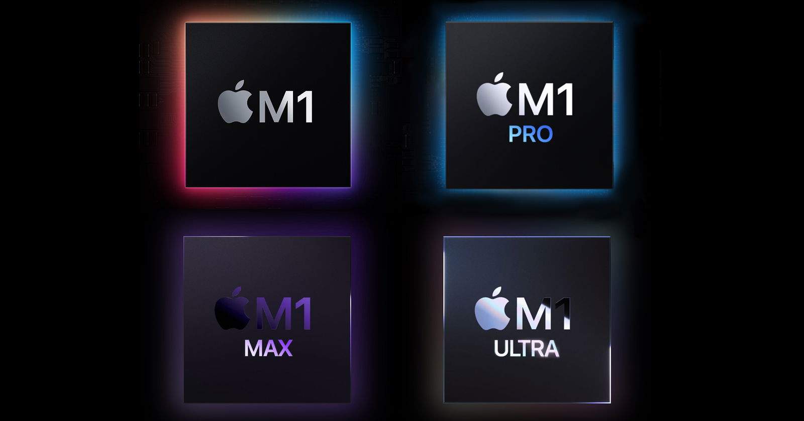 Comparativa Apple Silicon: M1, M1 Pro, M1 Max i M1 Ultra