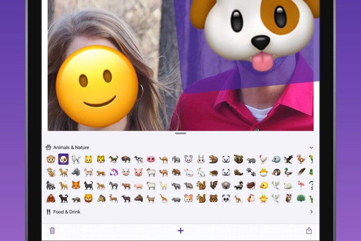 Aquesta app et canvia la cara per un emoji semblant