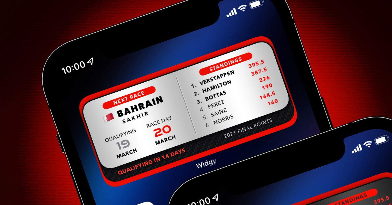 El widget que tot amant de la Fórmula 1 ha de tenir al seu iPhone