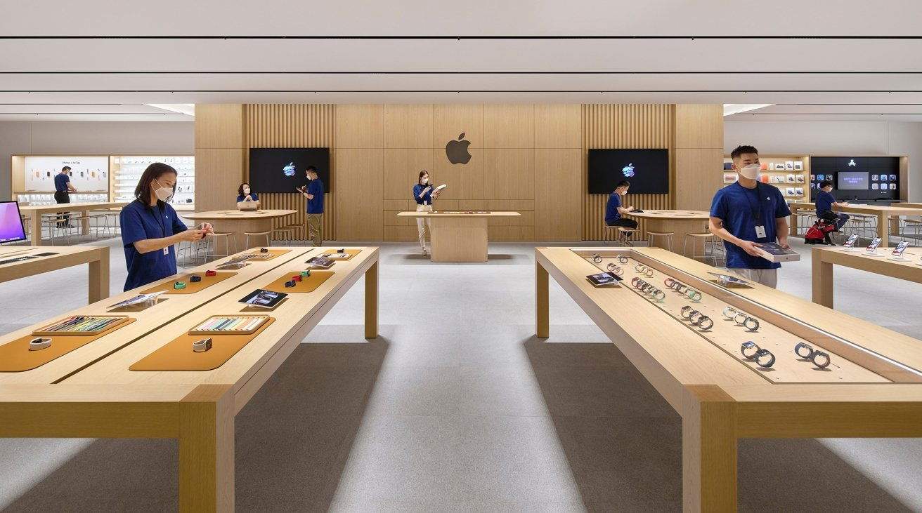 Així de especial és la nova Apple Store de Wuhan