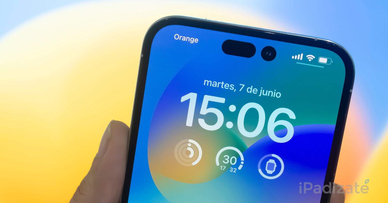 Vols "tenir" un iPhone 14 Pro? Descarrega aquest wallpaper