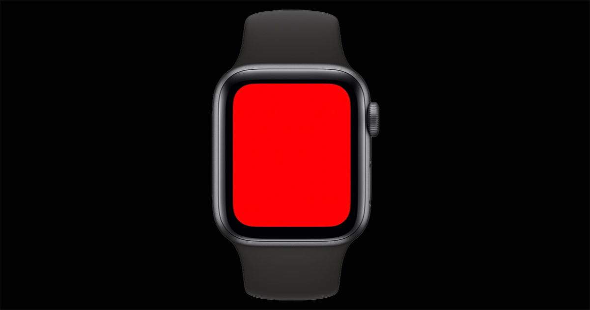 La llanterna del Apple Watch té una opció en color vermell, saps per què?