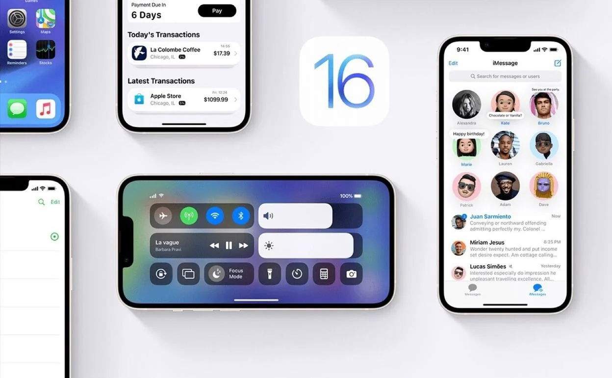 Novetats de iOS 16: models compatibles, noves funcions, problemes i procés de downgrade a iOS 15