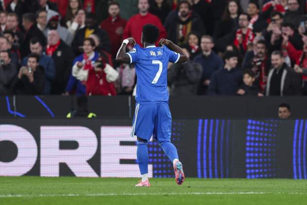 EuropaPress 7301757 vinicius junior of real madrid cf celebrates goal during the uefa champions