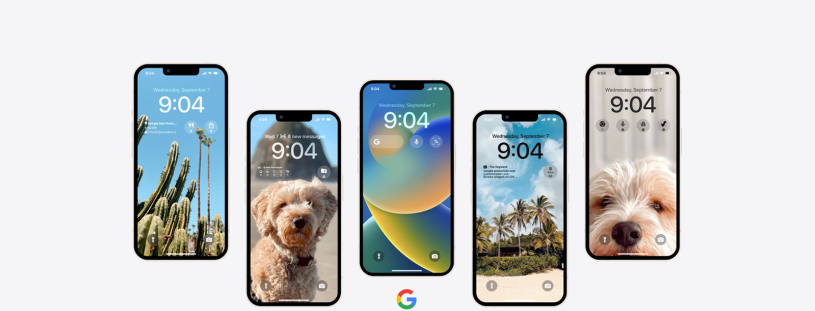 Google ja té llestos els ginys per a la pantalla de bloqueig d'iOS 16