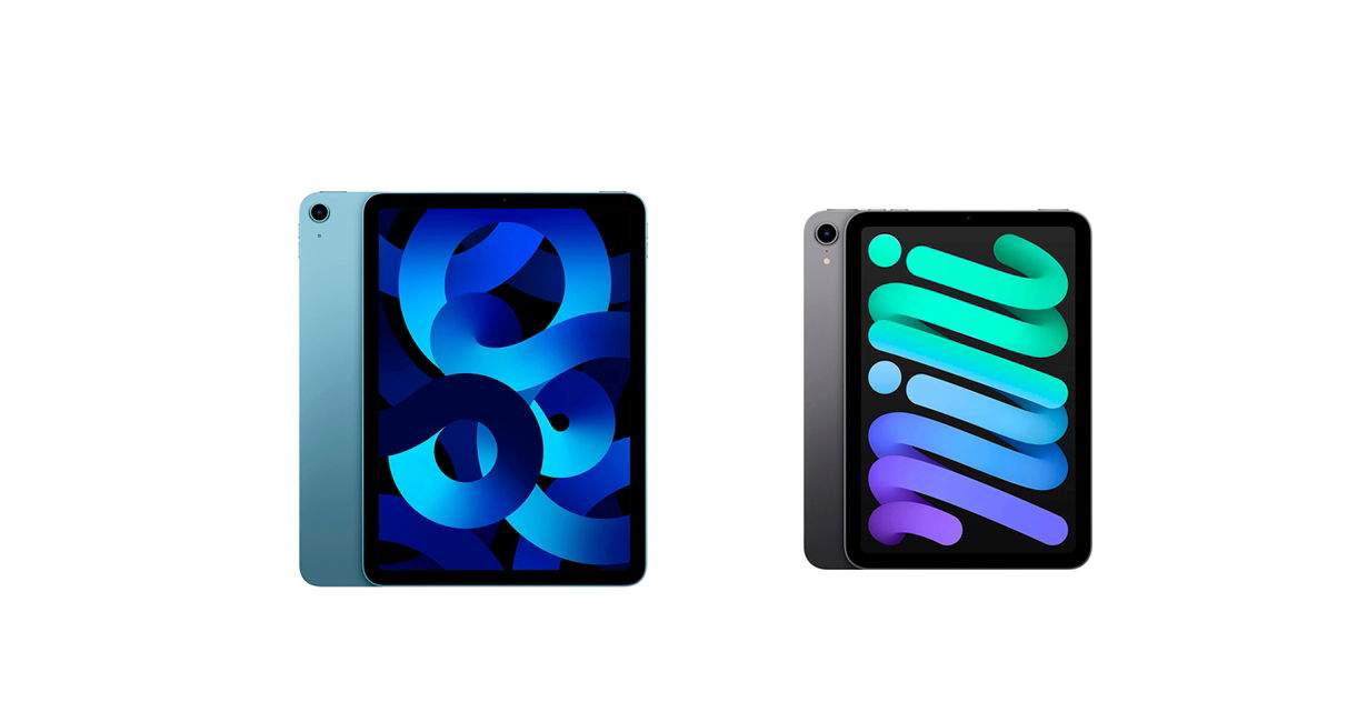 Comprar iPad Air 5 o iPad mini 6, todas las diferencias y especificaciones técnicas