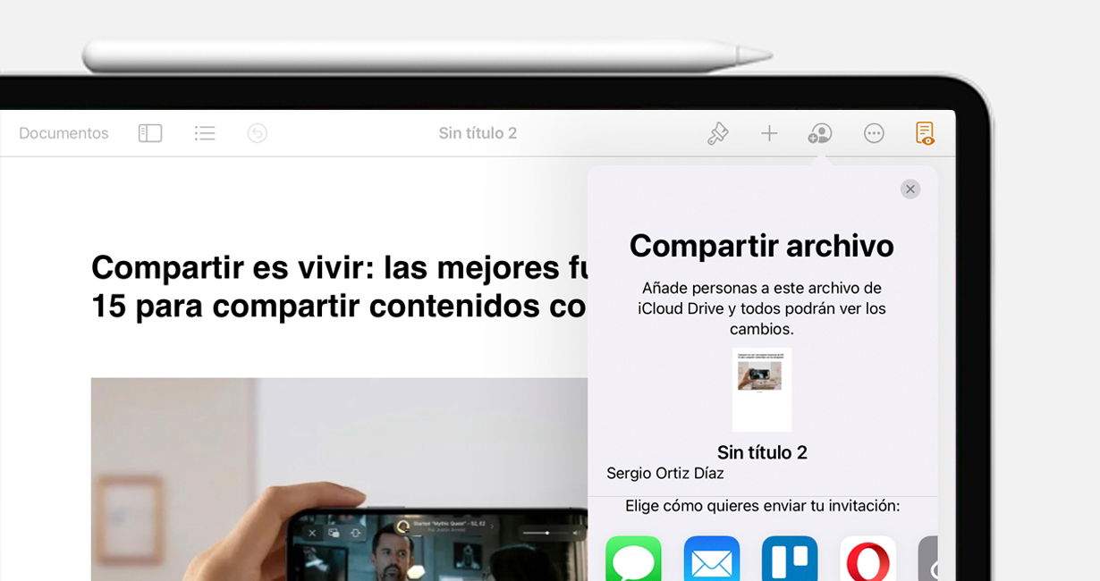 Com funciona la col·laboració en temps real de Notes, Pages, Keynote i Numbers amb iOS 16 i iPadOS 16