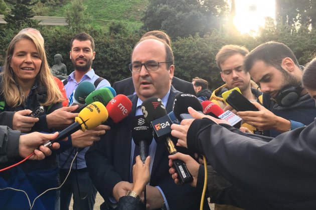 EL NACIONAL Iceta ofrena Companys   Carlota Camps