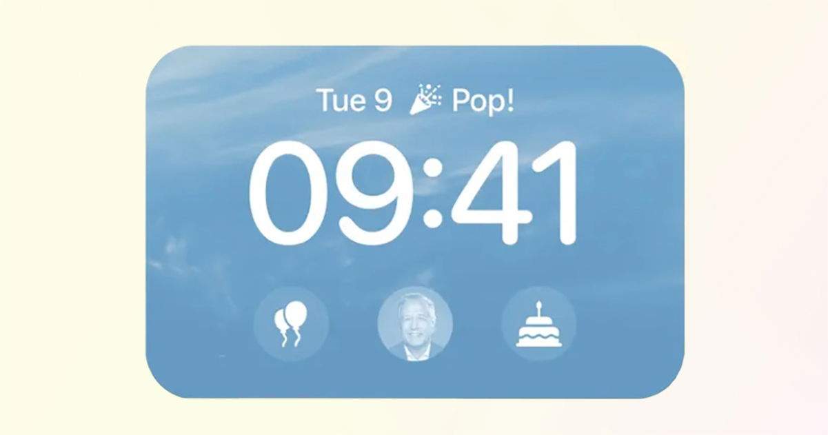 Com afegir widgets personalitzats i contactes a la pantalla de bloqueig de l'iPhone