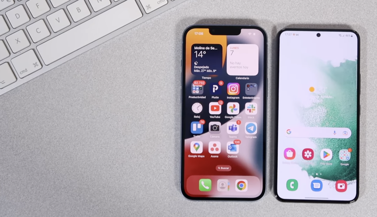 iPhone 14 vs Samsung Galaxy S22: totes les diferències