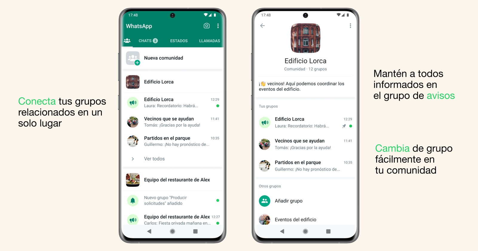 Las Comunidades de WhatsApp ya disponibles para todos