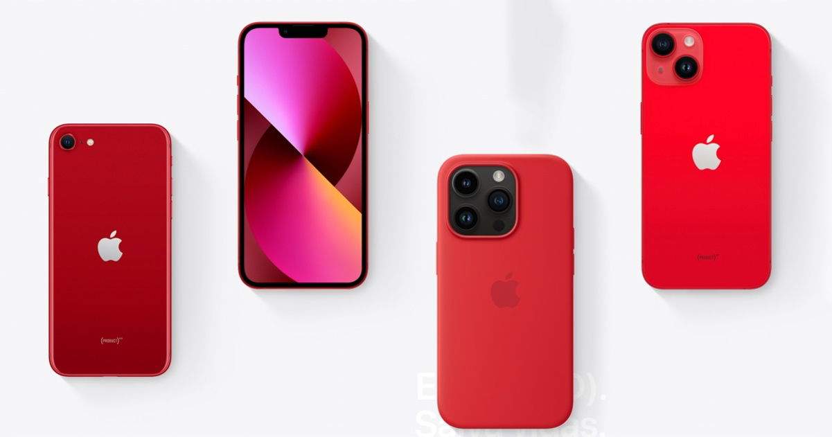 Així ha anat canviant el color dels iPhone vermells