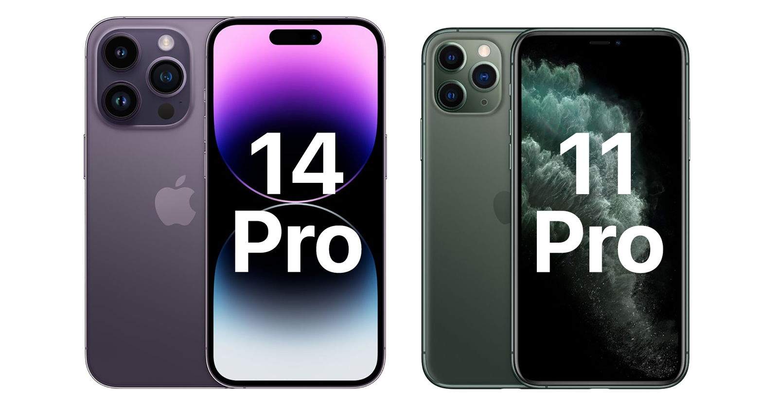 iPhone 14 Pro vs iPhone 11 Pro, comparativa con todas las diferencias