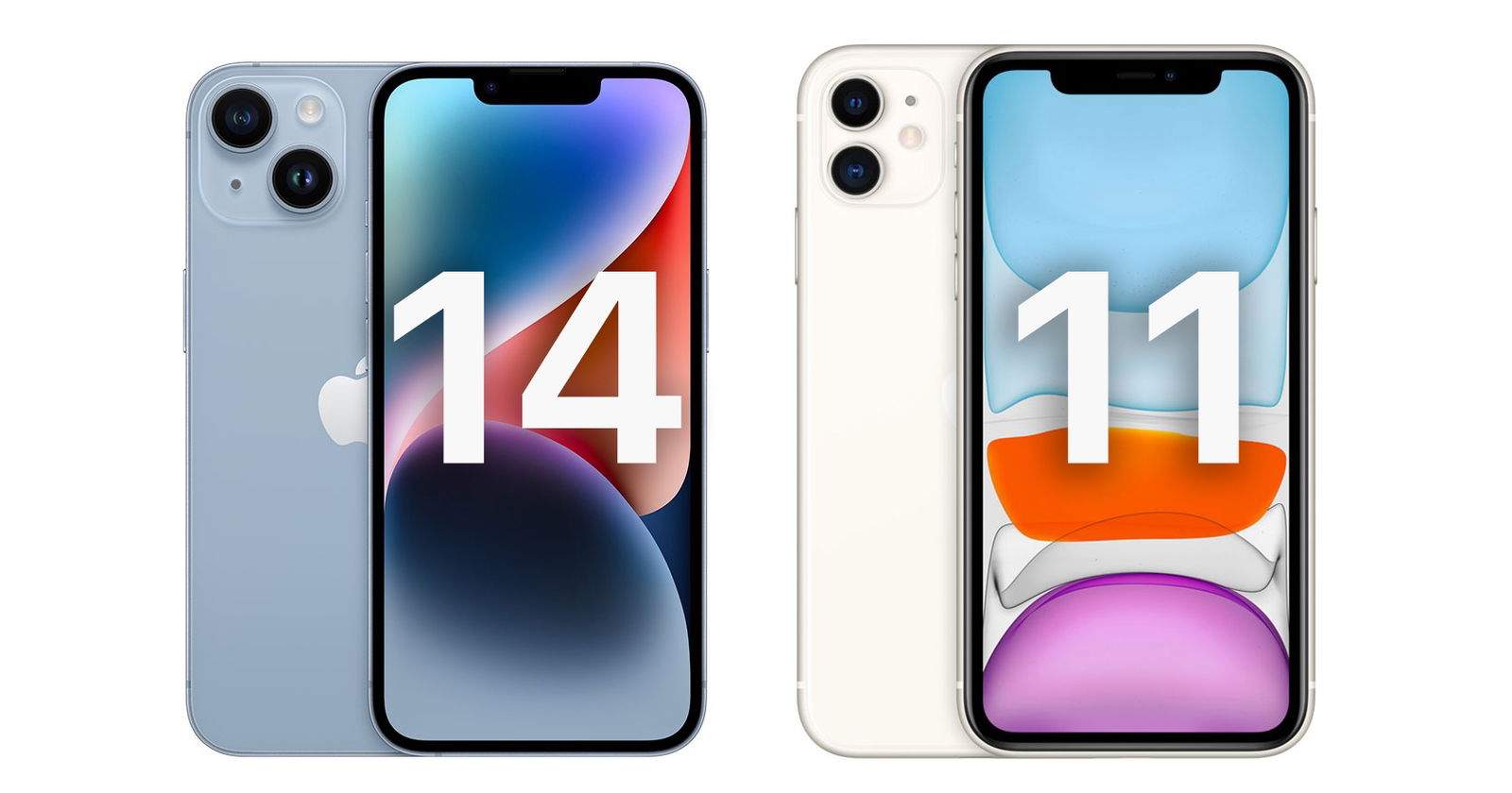 iPhone 14 vs iPhone 11: todas las diferencias y mejoras
