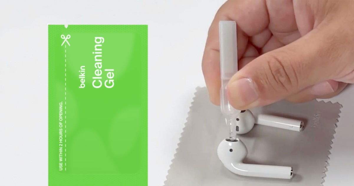 Belkin presenta un kit oficial per netejar AirPods