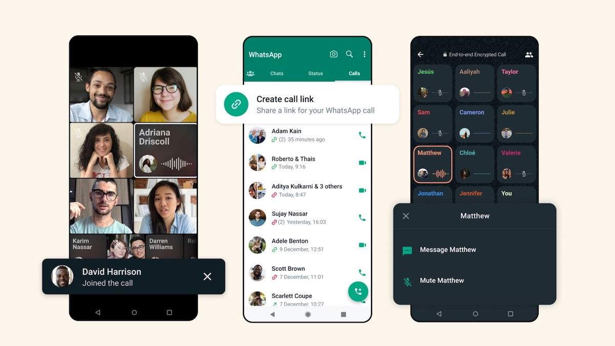 WhatsApp promet una millora radical de les videotrucades