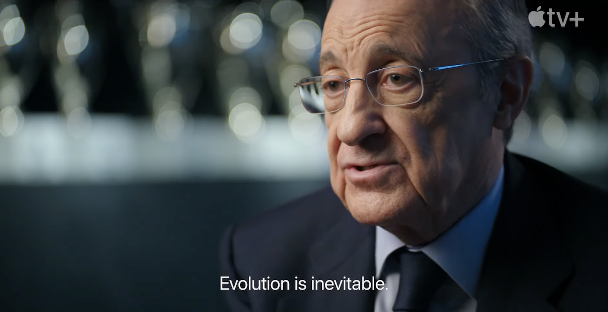 Apple TV+ estrenarà un documental sobre la Superlliga de Florentino Pérez