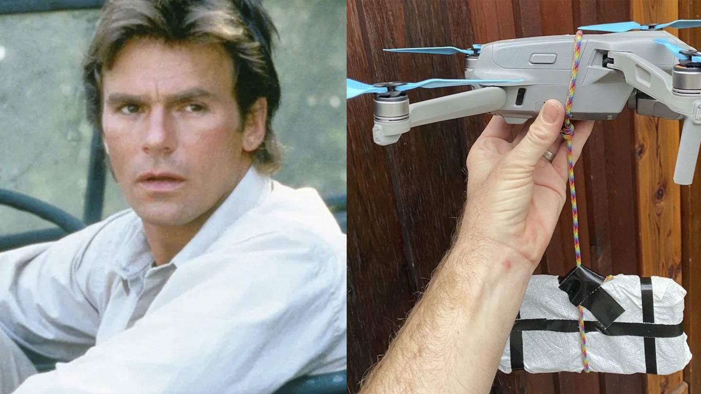 En pla MacGyver: un fotògraf crea un iPhone 13 "volador" per salvar la seva vida