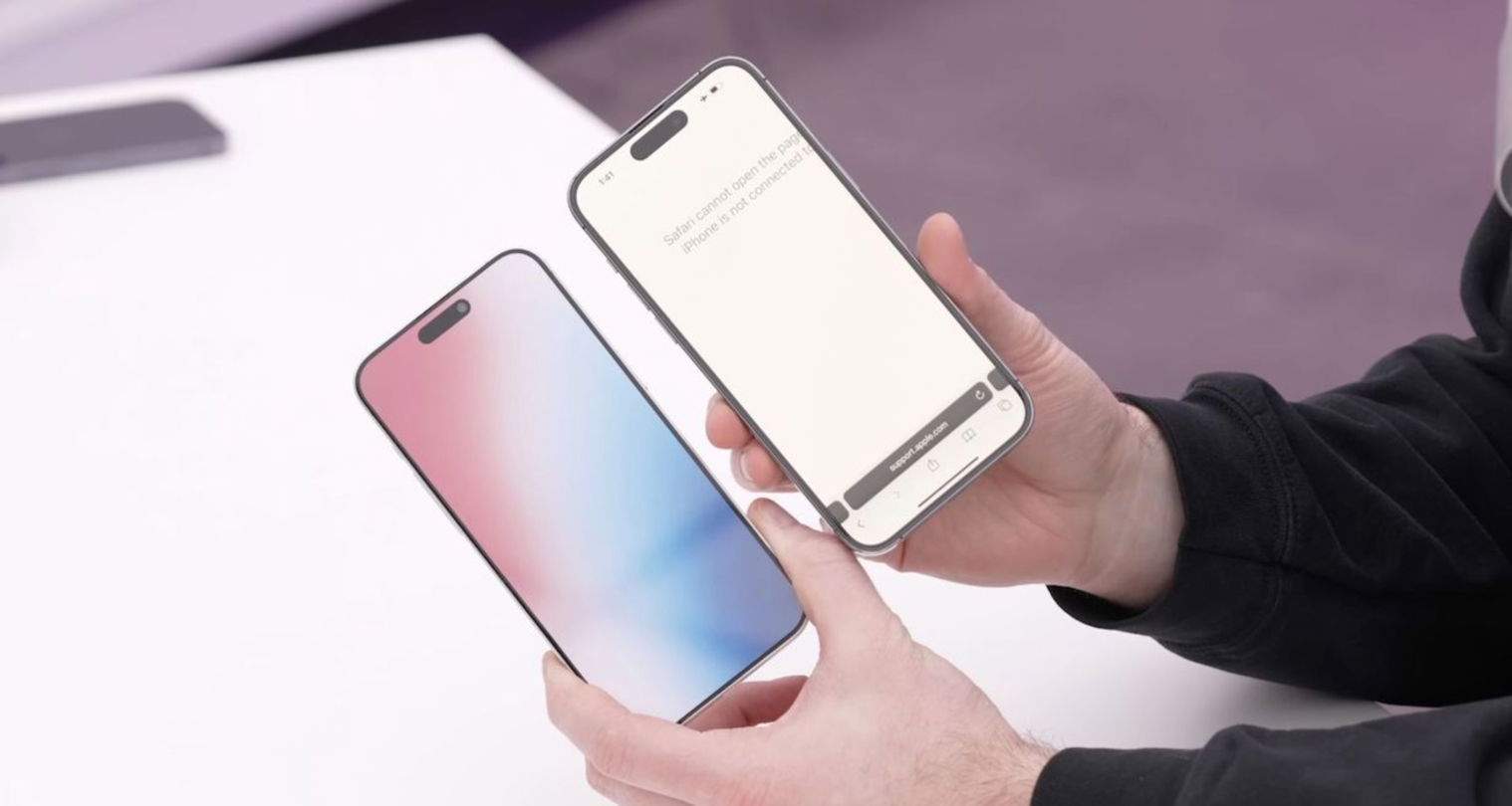 Así luce una réplica del iPhone 15 Pro Max con biseles ultra finos