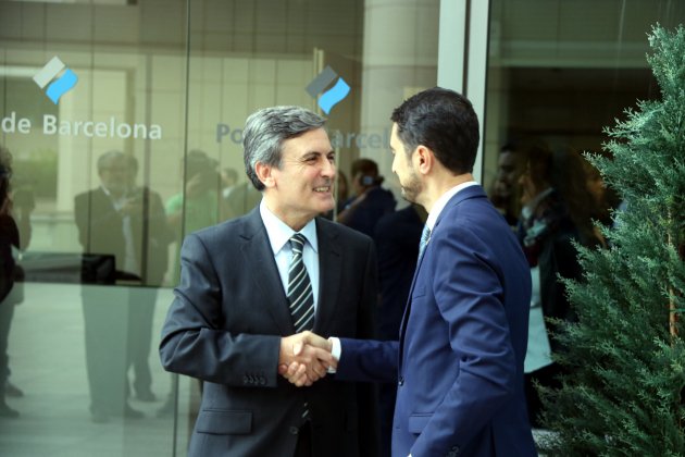 Damia Calvet Pedro Saura Comissió bilateral Infraestructures ACN