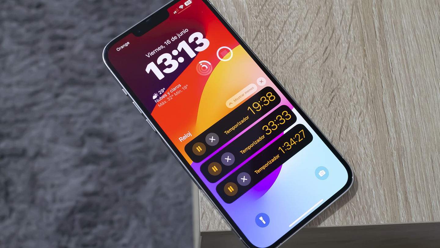 Cómo usar varios temporizadores a la vez en el iPhone con iOS 17
