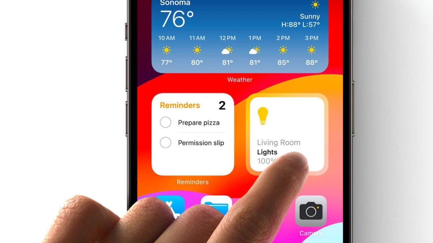 iOS 17 per fi porta a l'iPhone els ginys interactius
