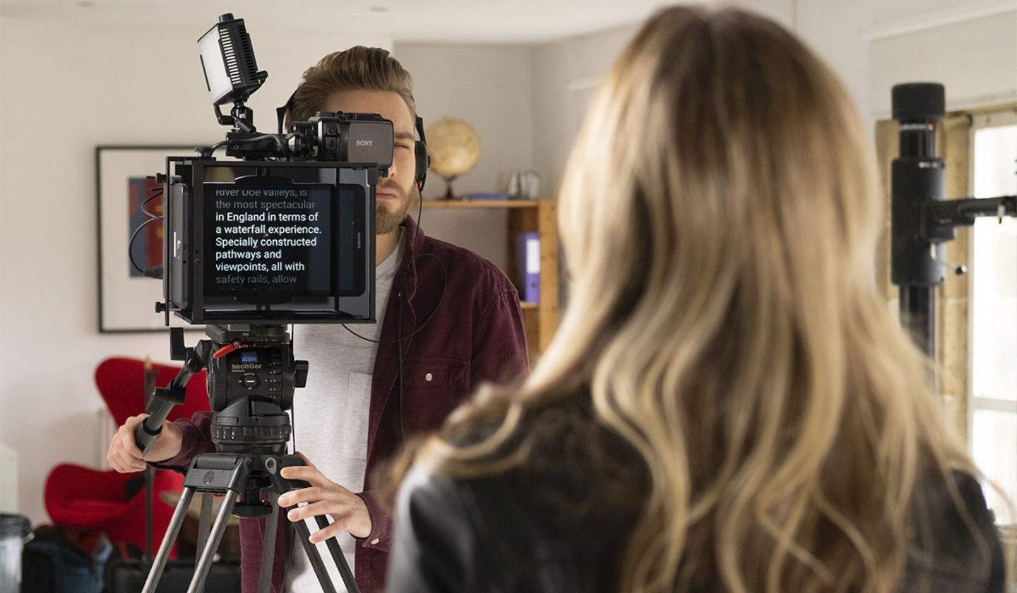 Apps de teleprompter gratis para iPhone y iPad