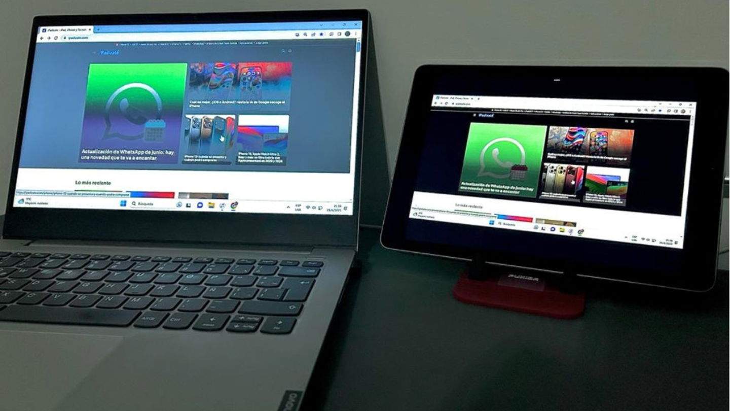 Com usar l'iPad com a segona pantalla a Windows 11