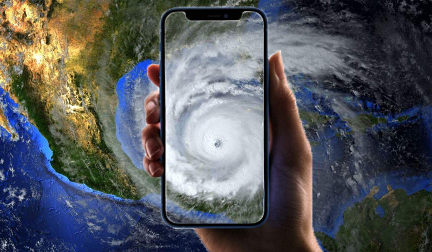 Mejores apps para seguir la trayectoria de huracanes en iPhone