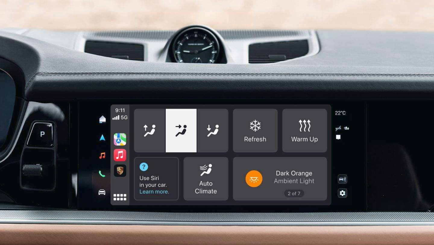 Porsche es la primera marca en utilizar el nuevo CarPlay