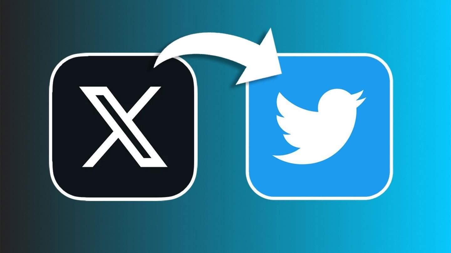 Com canviar la icona de X per la icona blava de Twitter a l'iPhone i l'iPad