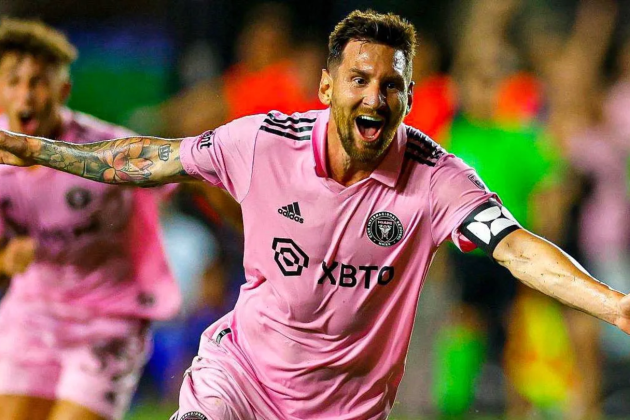 Messi jugó su primer partido en la MSL el 21 de julio