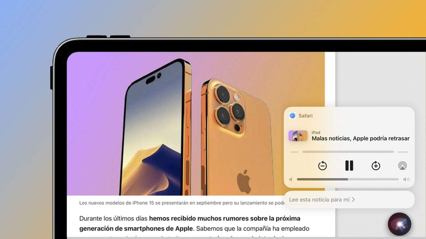 Com llegir una pàgina web amb Siri a iOS 18