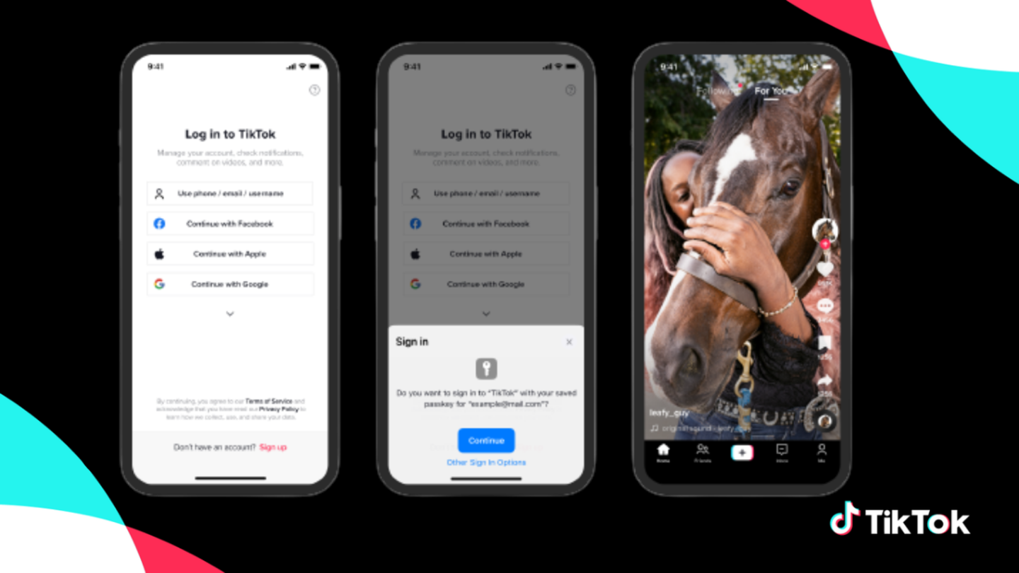A partir d'ara podràs iniciar sessió a TikTok més còmodament i ràpidament