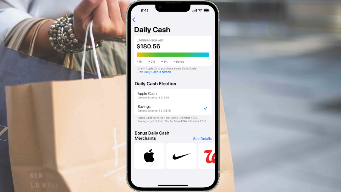 Apple Card: aquestes són les quantitats de diners que rebràs amb Daily Cash