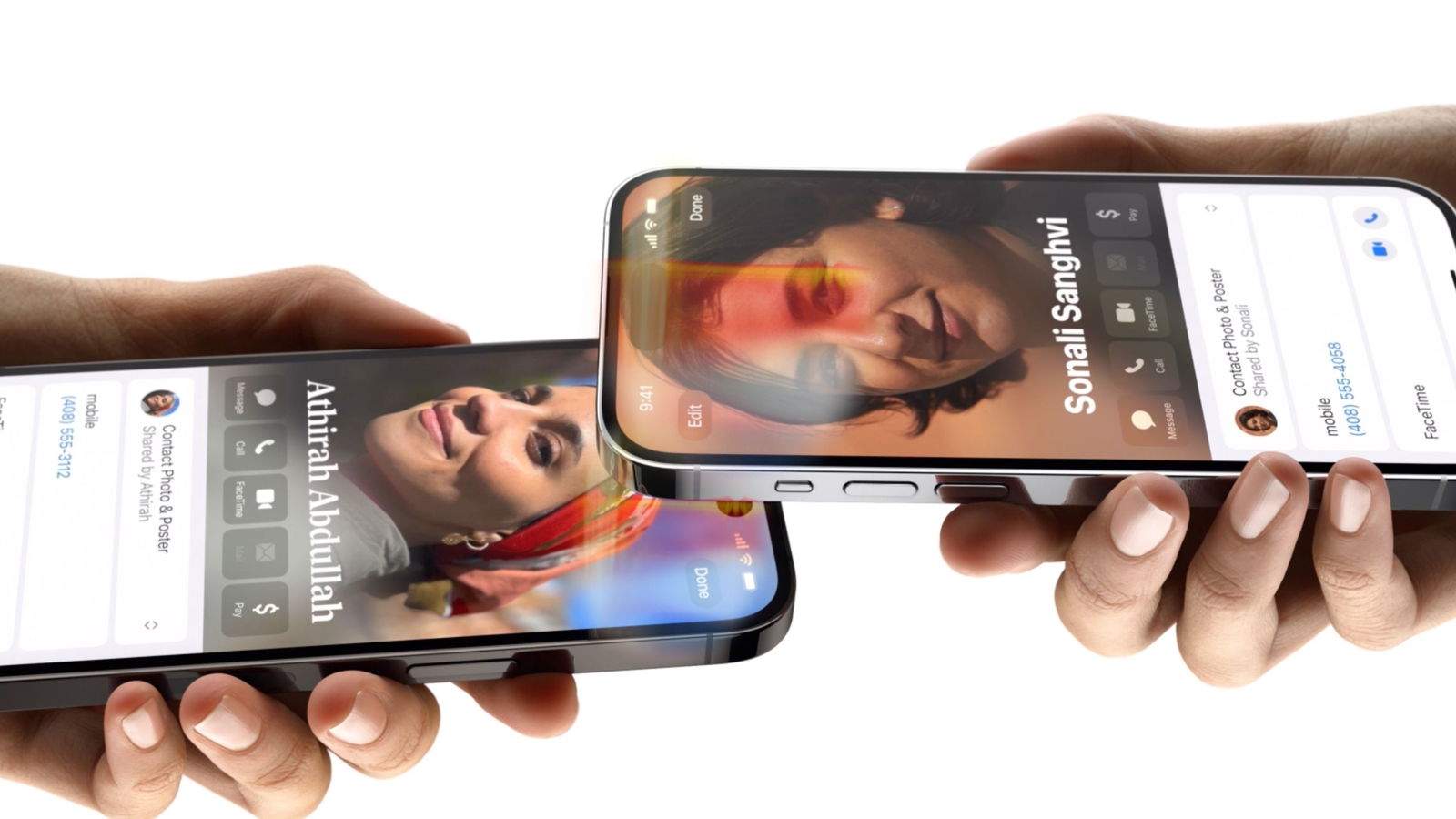 Com enviar fotos i fitxers per AirDrop acostant l'iPhone