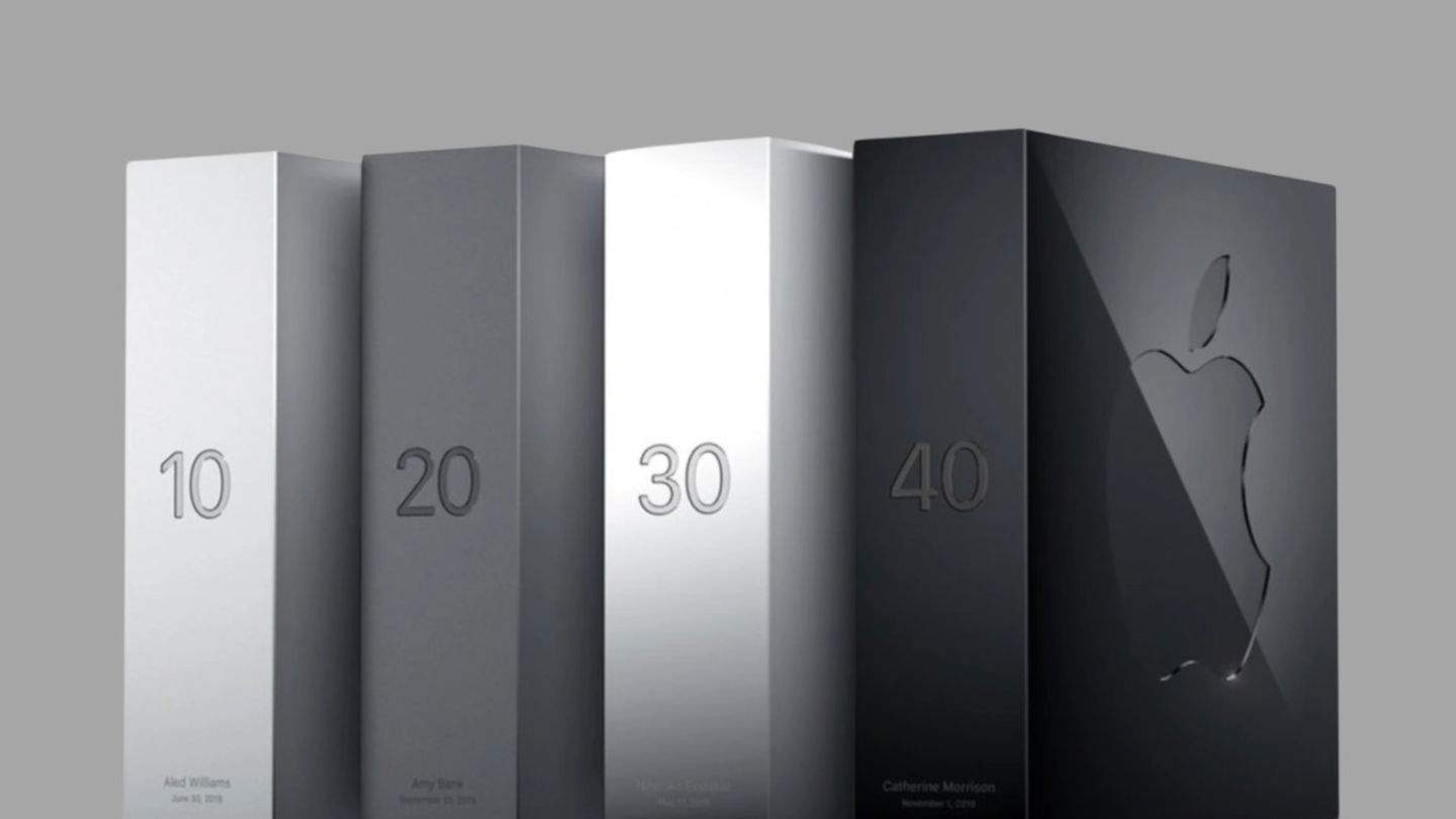 Surt a subhasta un premi rar que Apple atorga als seus empleats